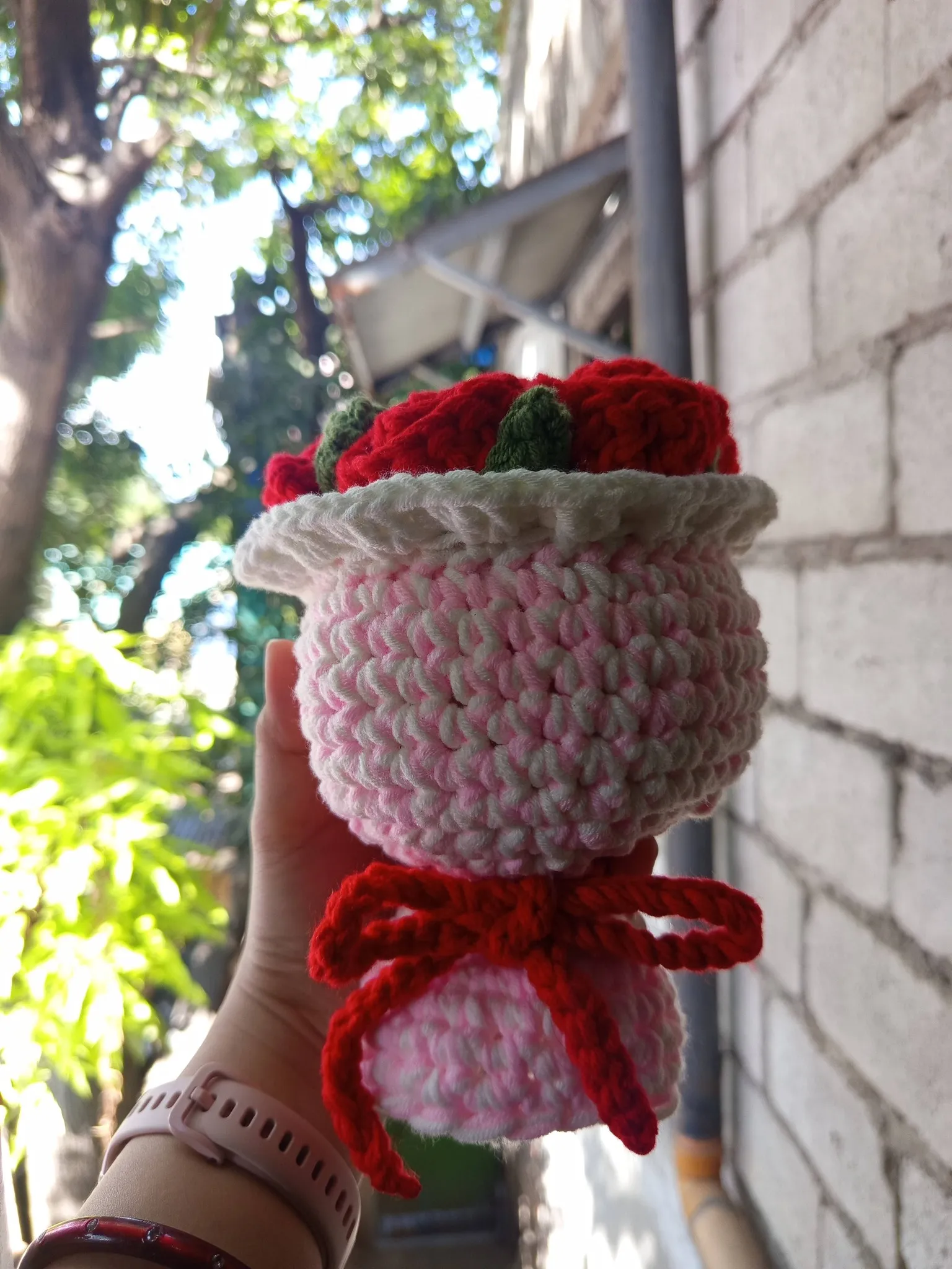Crochet Flower Bouquet
